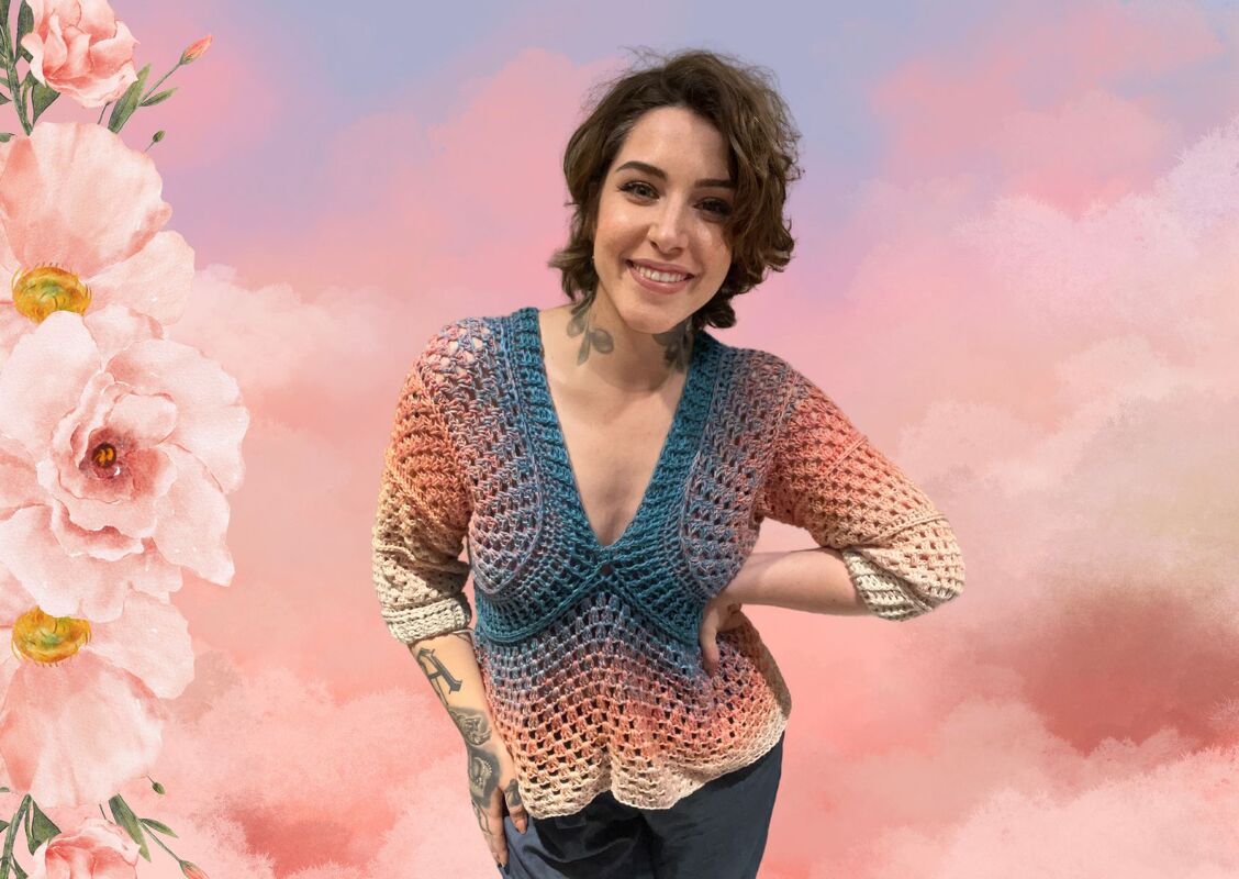 Häkelanleitung Pullover "ROCKING GRANNY" - Bild 2