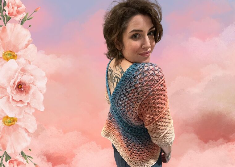 Häkelanleitung Pullover "ROCKING GRANNY"