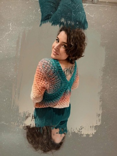 Häkelanleitung Pullover "ROCKING GRANNY"