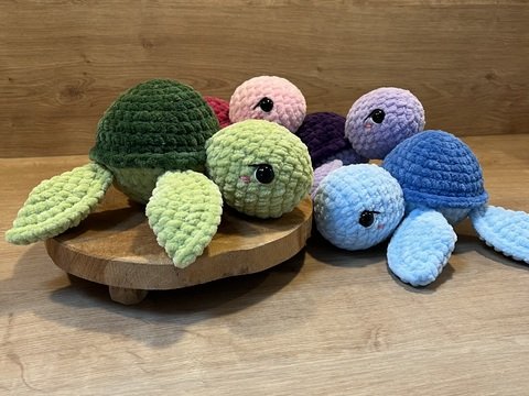 kuschelige Schildkröte