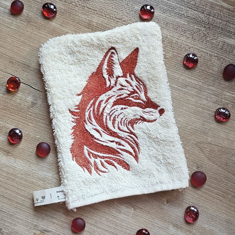 Stickdatei - Fuchs - Fuchskopf - 2 Größen - Bild 6