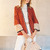 Quergestrickte Jacke