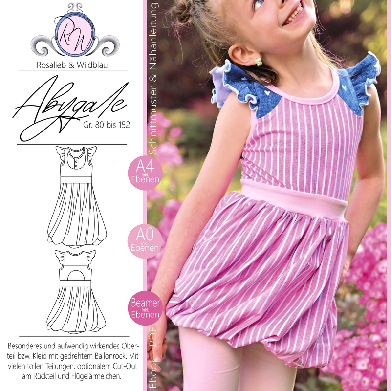 E-Book Abygale Gr. 80 bis 152