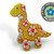 Dino - Baby with African Flowers crochet pattern PDF DYN