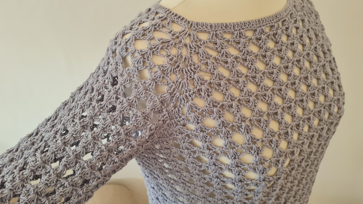 Pullover "Everyday" Häkelanleitung RVO jede Größe - Bild 2