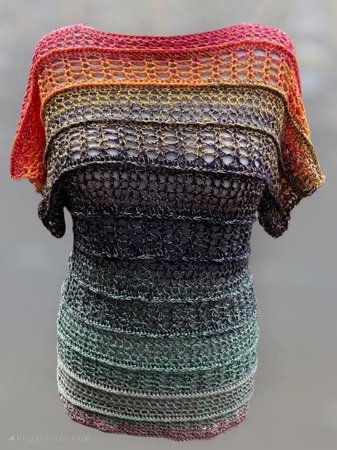 Häkelanleitung Pullover/Shirt/Mantel/Jacke Veseo