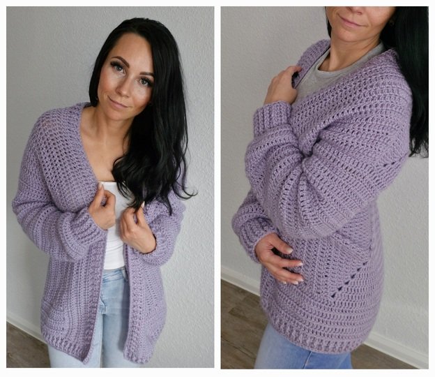 PDF Häkelanleitung Häkeljacke "Dream of Spring" XS-XXL