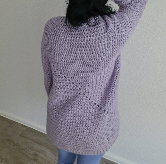 PDF Häkelanleitung Häkeljacke "Dream of Spring" XS-XXL