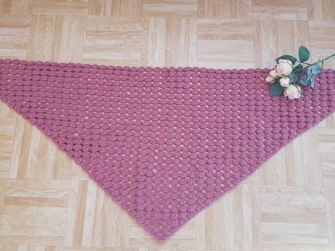 Schultertuch Pfälzer Mandelbüte