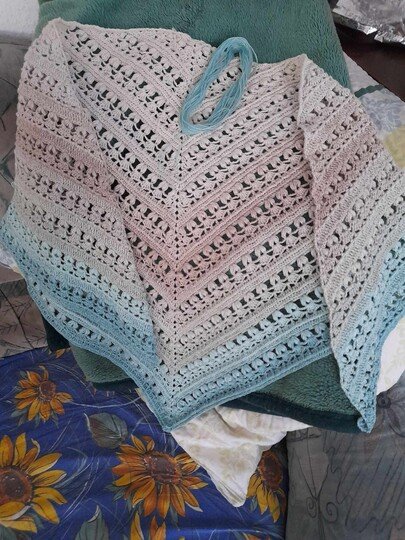 Häkelanleitung Dreieckstuch "Iphis"