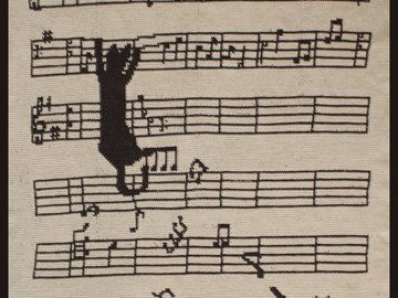 Blanket “cats play with Music”