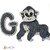 Crochet Animal Alphabet G Gorilla
