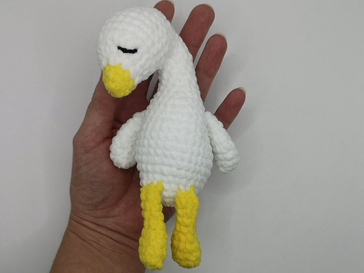 kleine Gans ohne Zusammennähen - Häkelanleitung von NiggyArts