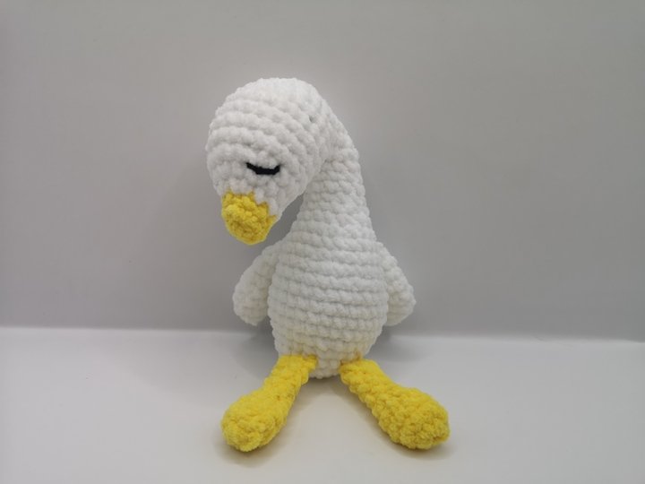 kleine Gans ohne Zusammennähen - Häkelanleitung von NiggyArts