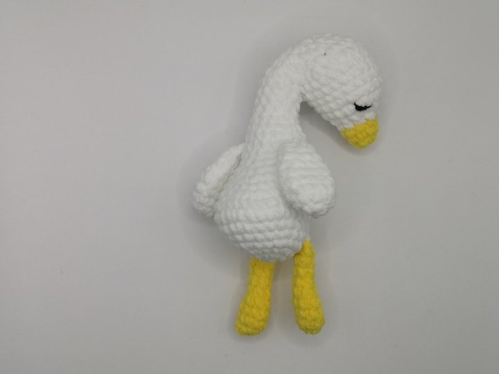 kleine Gans ohne Zusammennähen - Häkelanleitung von NiggyArts