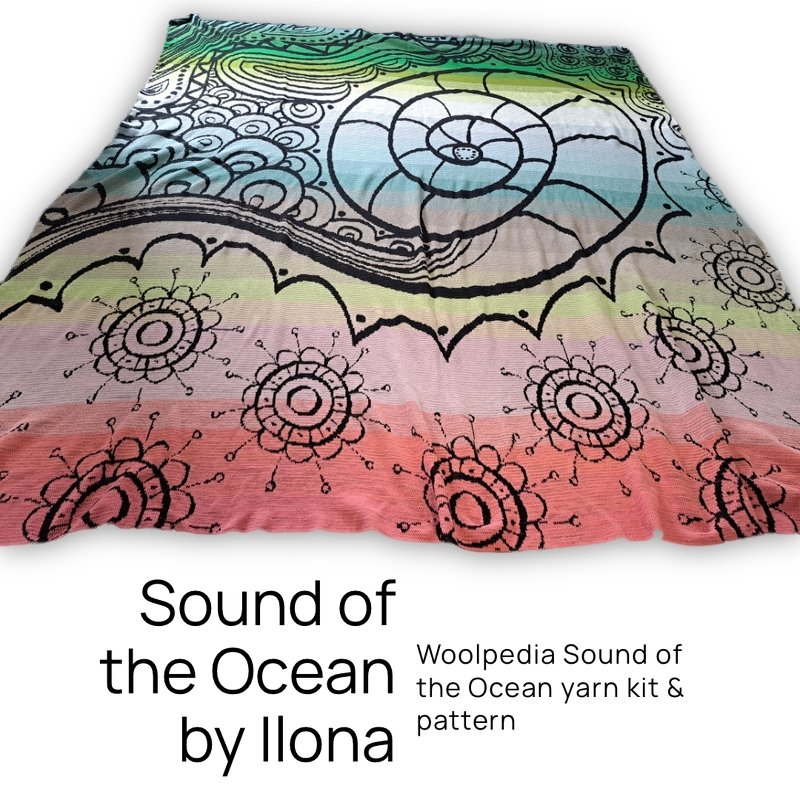 Decke "Sound of the Ocean" Häkelanleitung PDF by Woolpedia - Bild 6