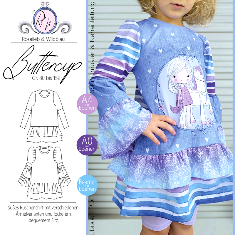 E-Book Buttercup Gr. 80 bis 152