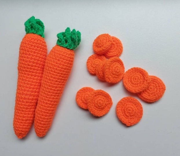 Carrots 3 sizes + slices