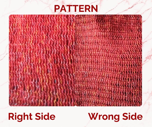 Triangular shawl with tassels "TUNISIAN" crocheted – perfect for beginners