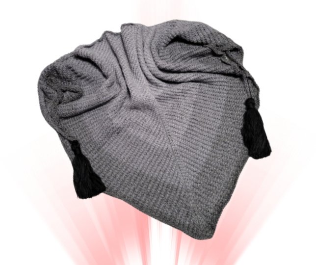 Dreieckstuch "TUNESISCH" gehäkelt mit Quasten – für Fortgeschrittene