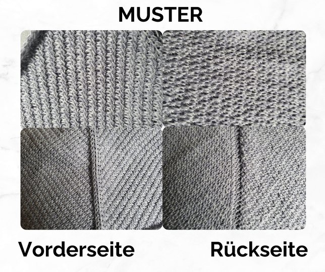 Dreieckstuch "TUNESISCH" gehäkelt mit Quasten – für Fortgeschrittene