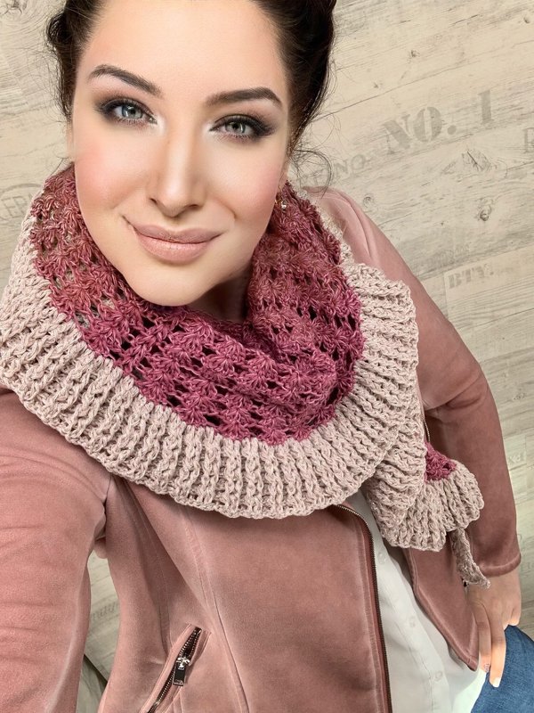 Häkelanleitung Tuch "ALTROSA VINTAGE" - Bild 2