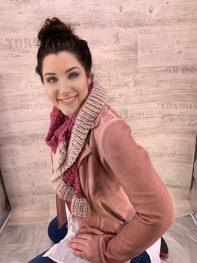 Häkelanleitung Tuch "ALTROSA VINTAGE"