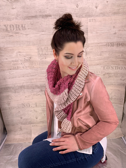 Häkelanleitung Tuch "ALTROSA VINTAGE"