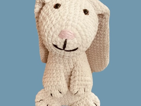 Häkelanleitung Hase Fiete - für Fortgeschrittene