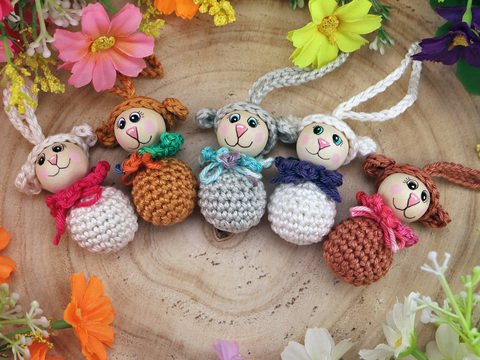 Häkelanleitung Glücks-Schäfchen