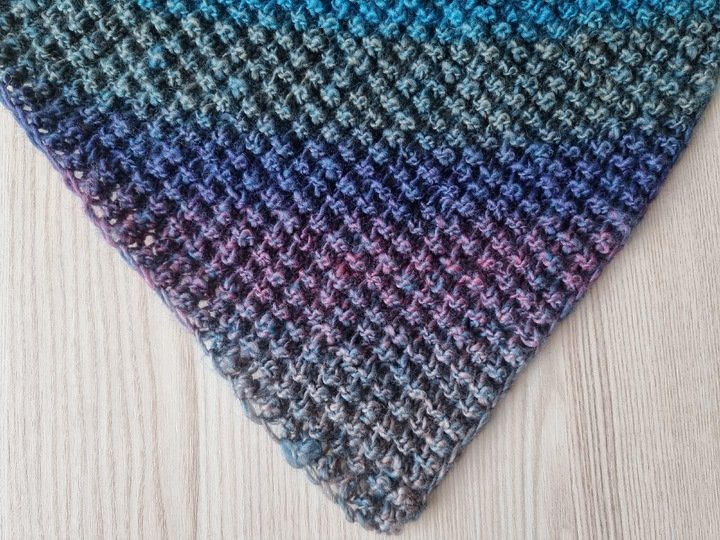 "wollige Umarmung" Dreieckstuch stricken PDF-Anleitung