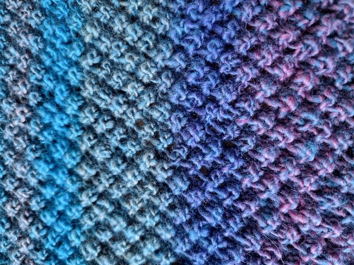 "wollige Umarmung" Dreieckstuch stricken PDF-Anleitung