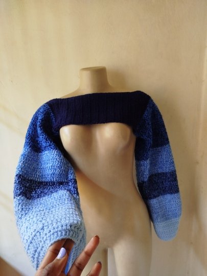 Simple Crochet Shrug Pattern