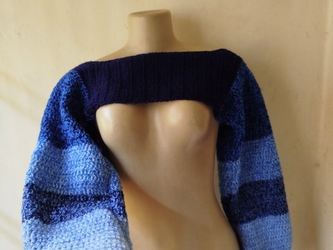 Simple Crochet Shrug Pattern