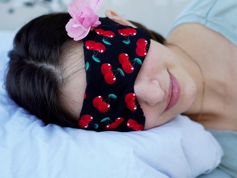 E-Book - Maske Schlafmaske nähen für Anfänger Kühlkissen möglich