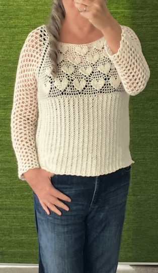 RVO-Pulli mit Herzen - Häkelanleitung