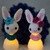 Osterhase mit LED-Teelicht