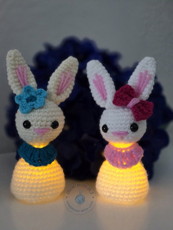 Osterhase mit LED-Teelicht - Bild 2