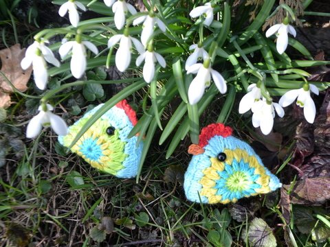 Osterhuhn * Gockel * Häkelanleitung * Dekoration