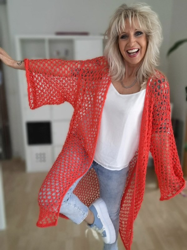 Salomy Jacke, Mantel & Sommerschal - Häkelanleitung - Bild 4