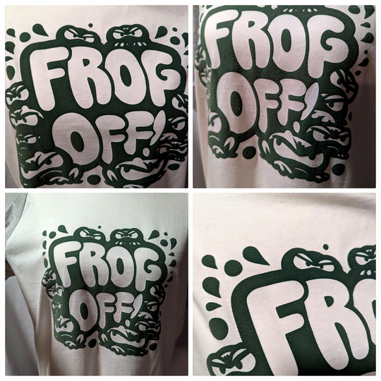 Frogg Off Laser Cut File - Funny Frog Design - SVG, Dxf, AI, Pdf, Eps, Png