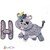 Crochet Animal Alphabet H Hippo