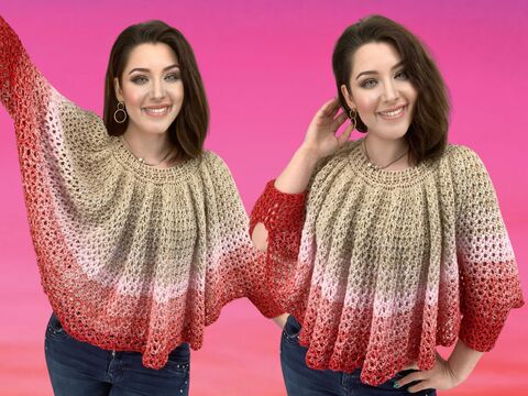 Häkelanleitung Pullover "CUPCAKE"