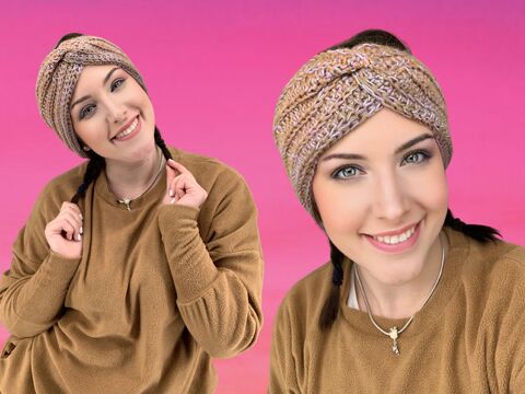 Häkelanleitung Stirnband "ELSA"