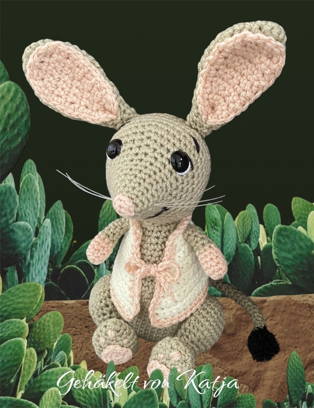 Riesenohr-Springmaus Dipdip Häkelanleitung - Bild 3