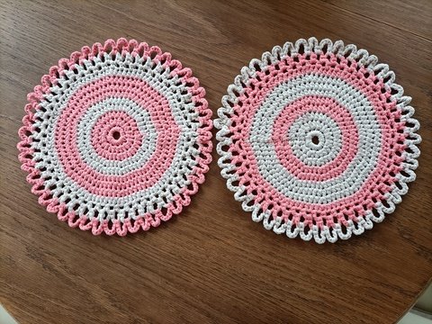 Häkelanleitung für ein Tischset