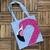 Flamingo tote bag