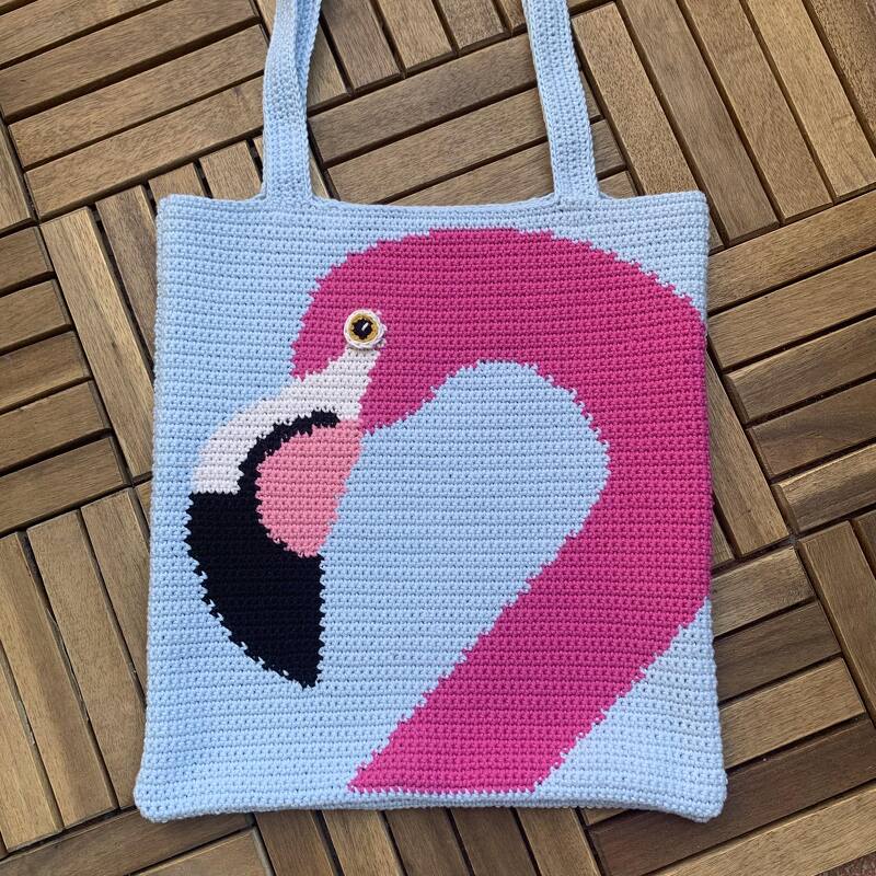 Flamingo tote bag - Image 7