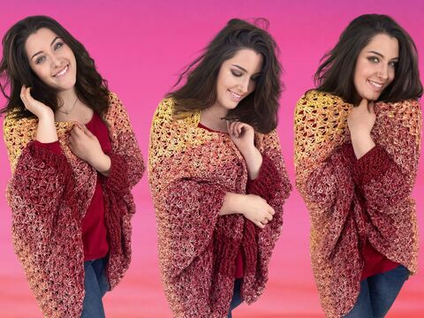 Häkelanleitung "1-BOBBEL-SEELENWÄRMER LAGERFEUER"