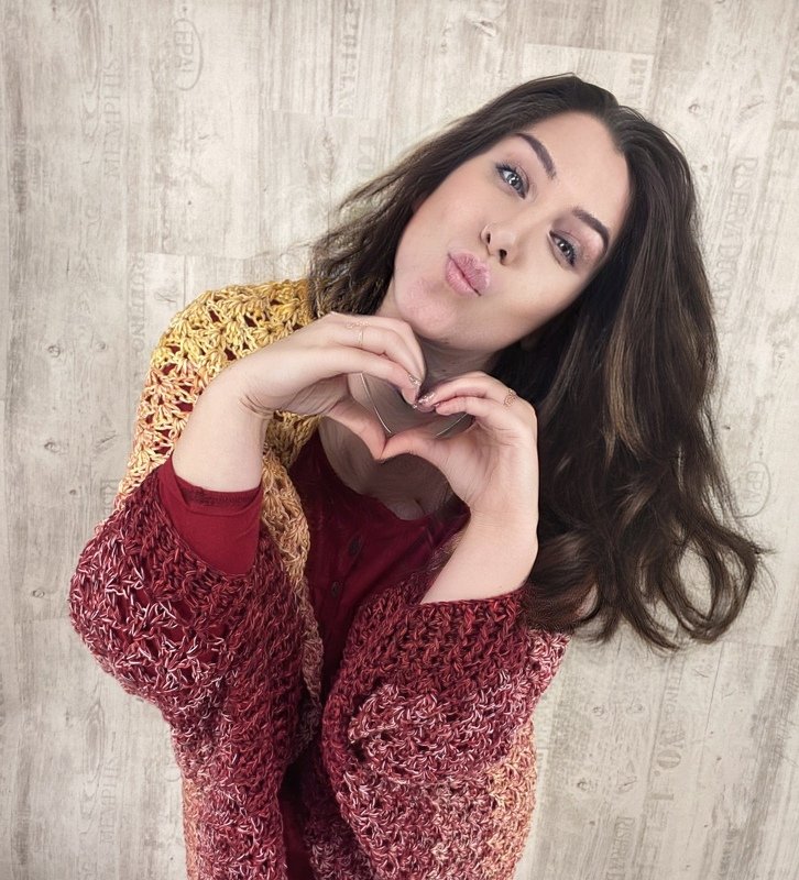 Häkelanleitung "1-BOBBEL-SEELENWÄRMER LAGERFEUER" - Bild 8